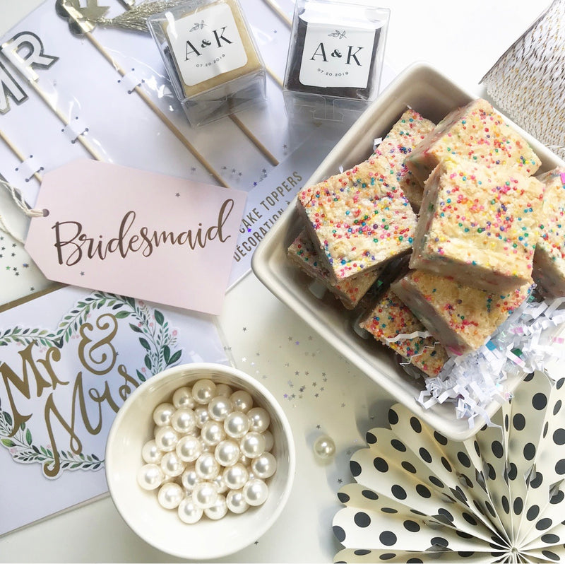 Custom Brownie Party Favors-Small Batch Brownies
