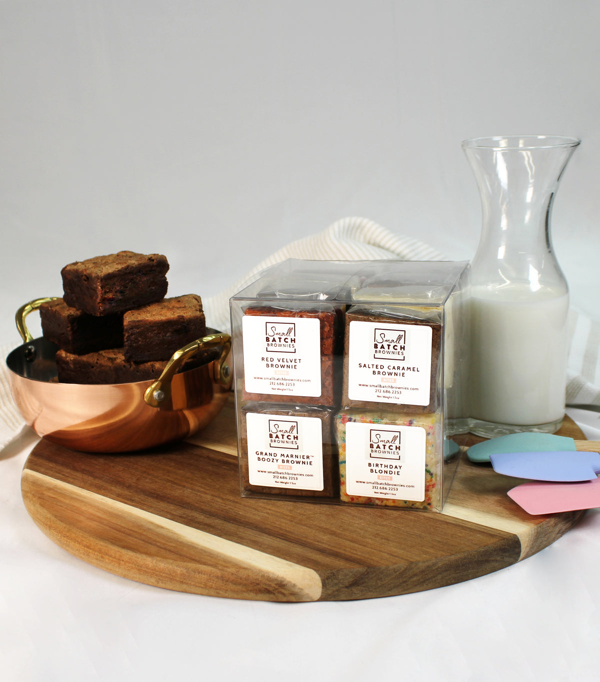 Red Velvet Brownies-Small Batch Brownies