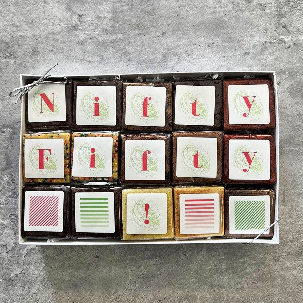 50th Birthday BrownieGram Gift Box