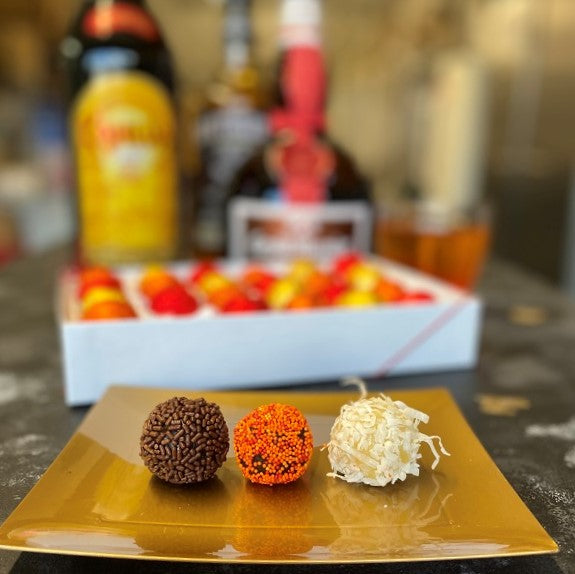 Boozy Brownie Truffles