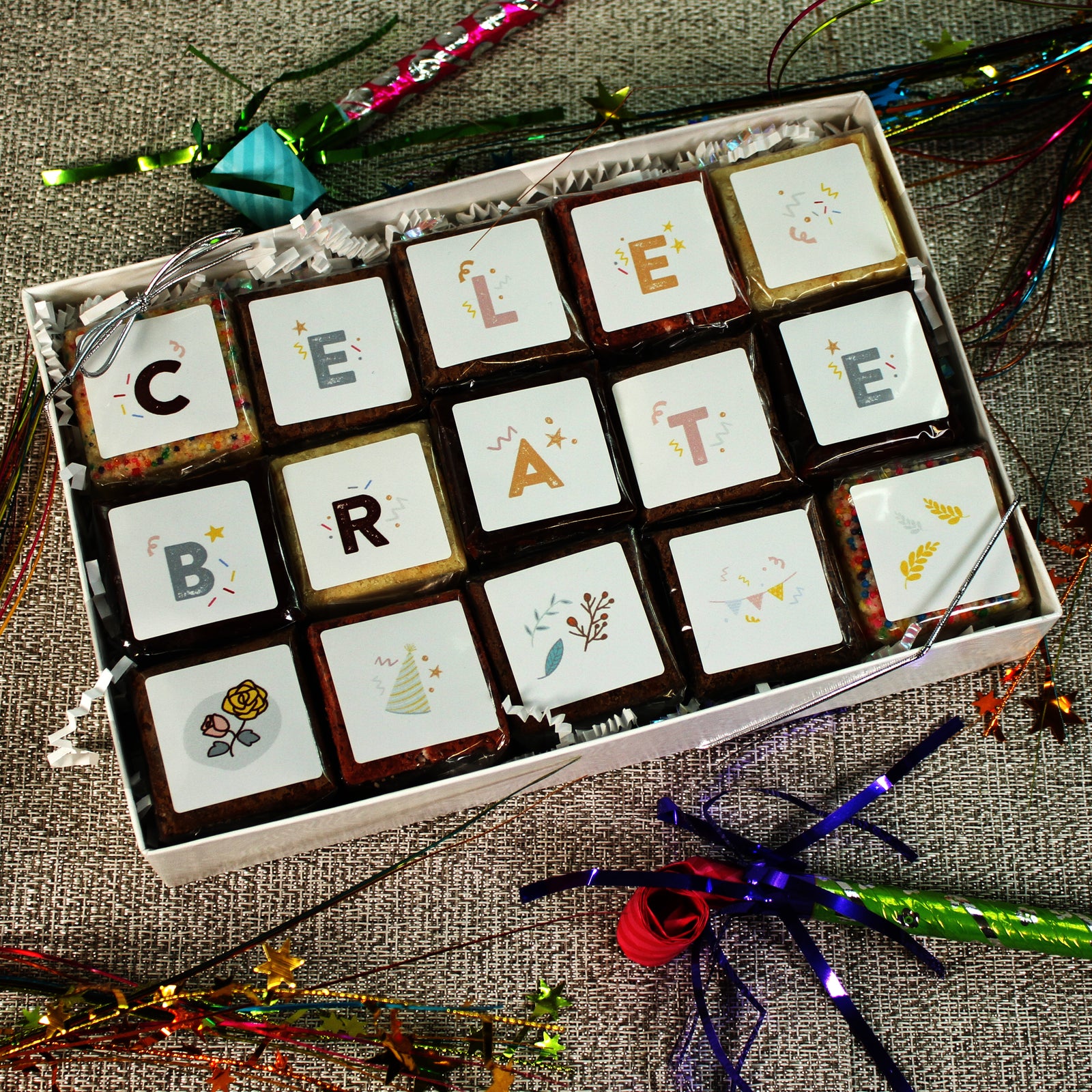 Congratulations Gift. Celebrate BrownieGram-Small Batch Brownies